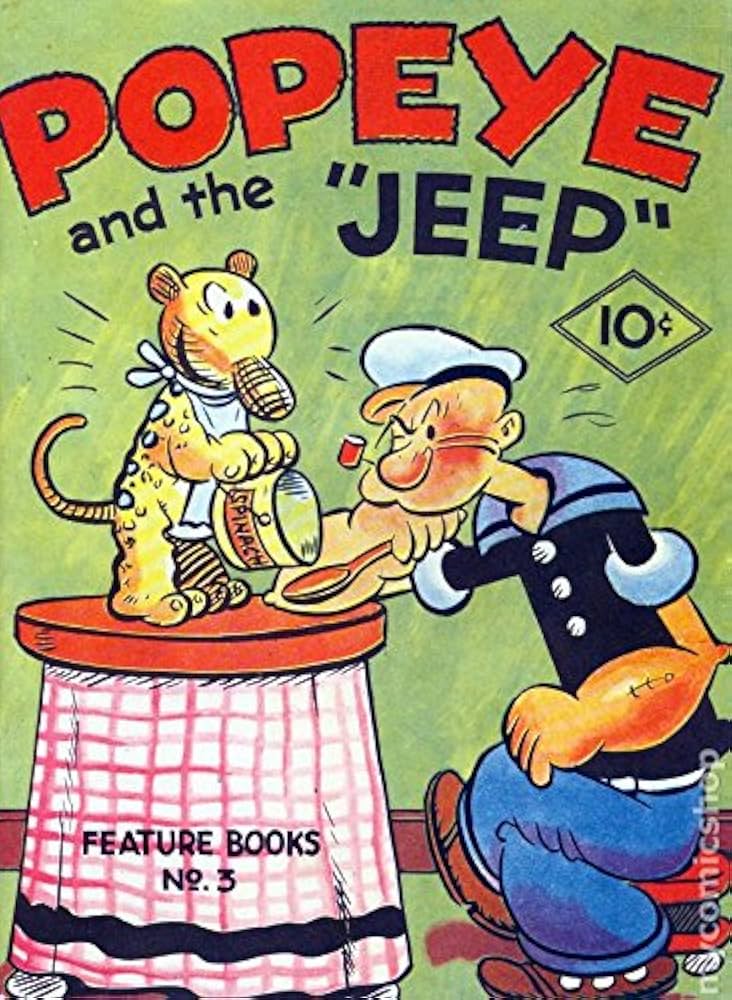 Popeye & the Jeep: E.C. Segar: Amazon.com: Books