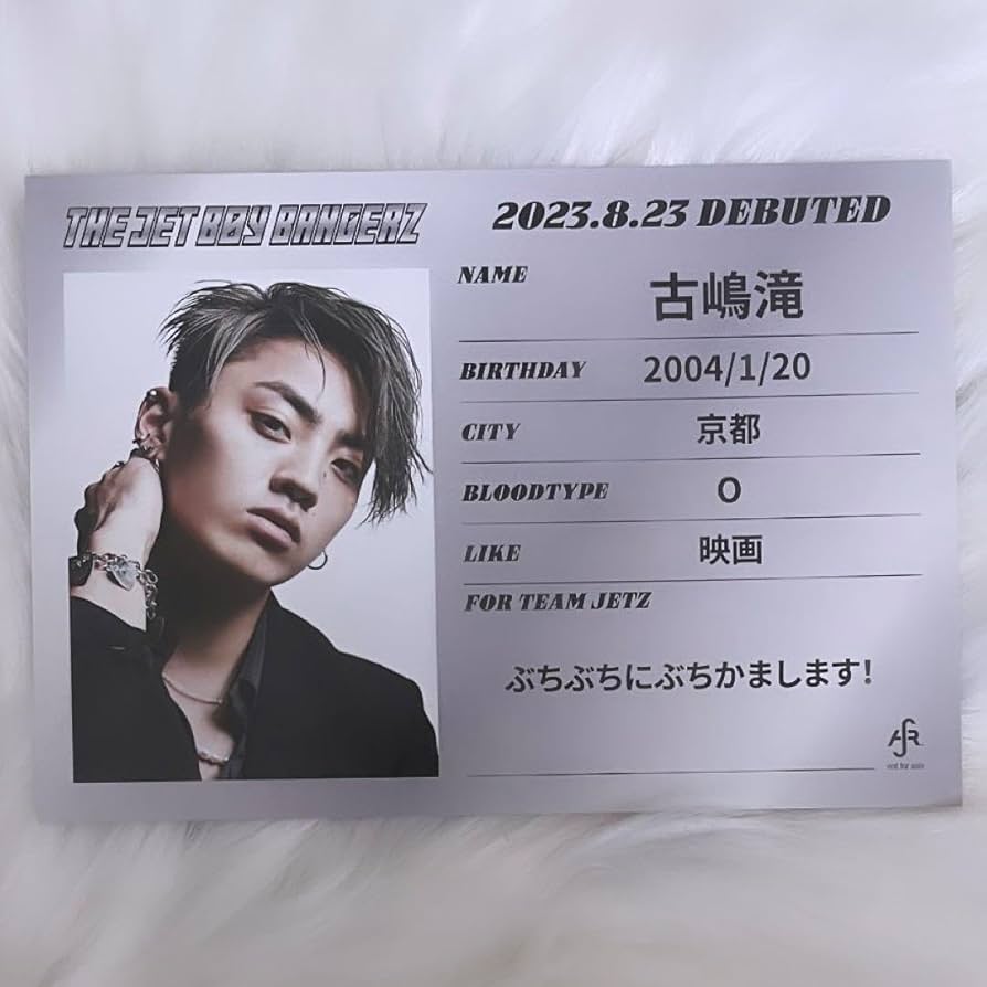 Amazon.co.jp: 古嶋滝 プロフィールシート チェキ風カード IDシート