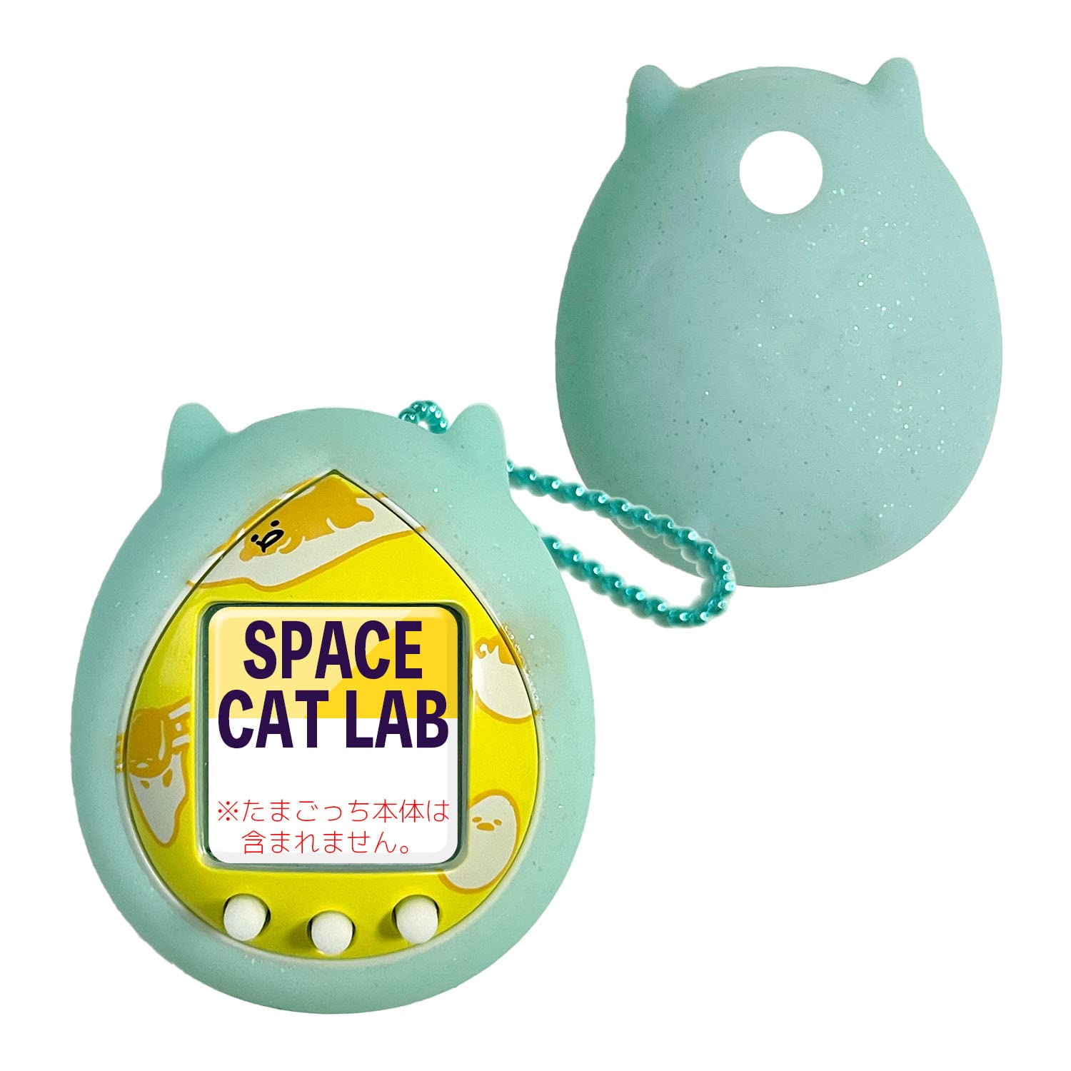 Amazon.co.jp: SCLAB たまごっちナノ 用 ブルー シリコン カバー ねこ
