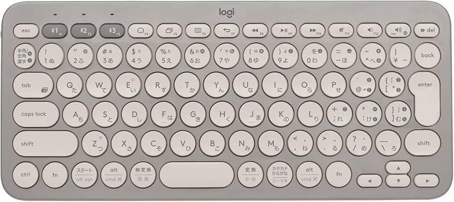 Amazon.co.jp: ロジクール ワイヤレスキーボード 無線 薄型 小型