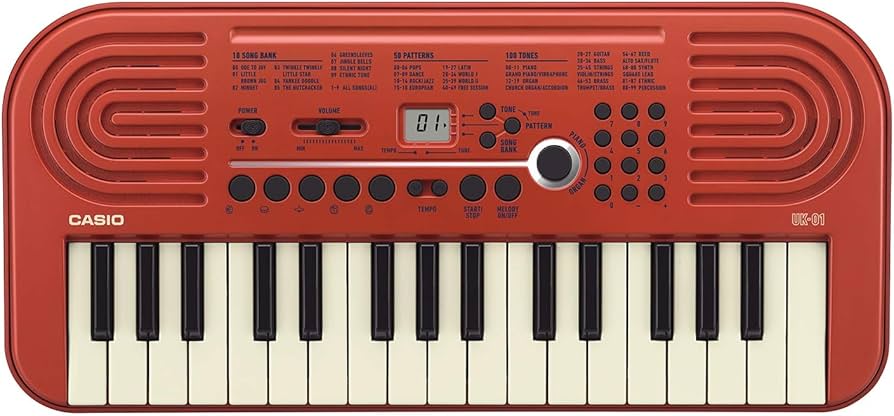 Amazon | CASIO(カシオ) 32ミニ鍵盤 電子キーボード UK-01 [ミニ