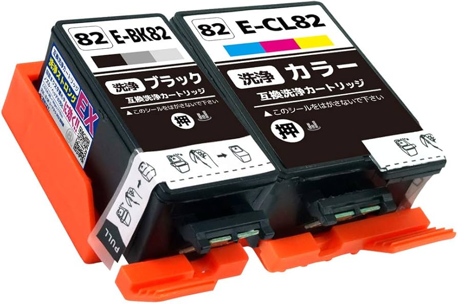 Amazon.co.jp: IC4CL82 4色パック (ICBK82 ブラック + ICCL82 カラー