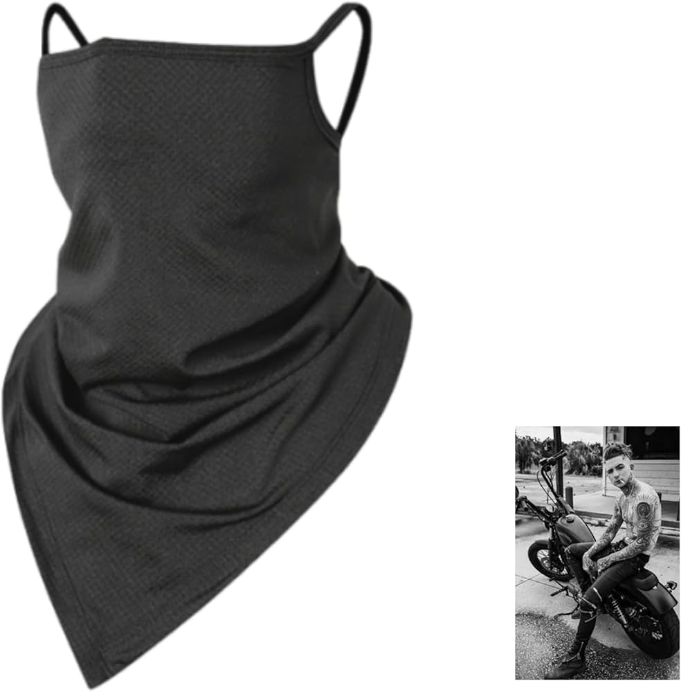 Amazon.co.jp: [Sunday Skull Club] バイクフェイスマスクネックカバー