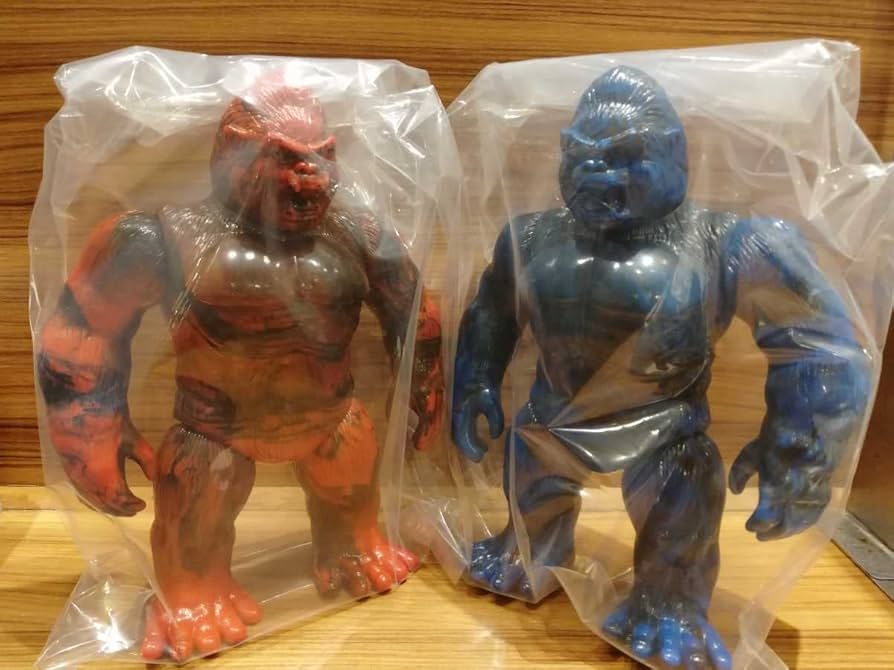 Amazon.co.jp: 限定 KongKong 2体セット レッド ブルー ソフコン大阪