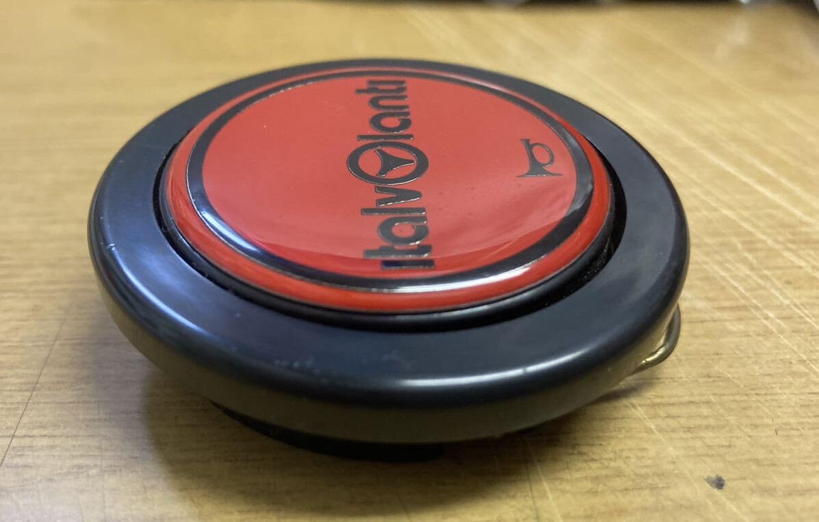 イタルボランテ 純正 ホーンボタン 赤 レッド メンテ済み 導通良好