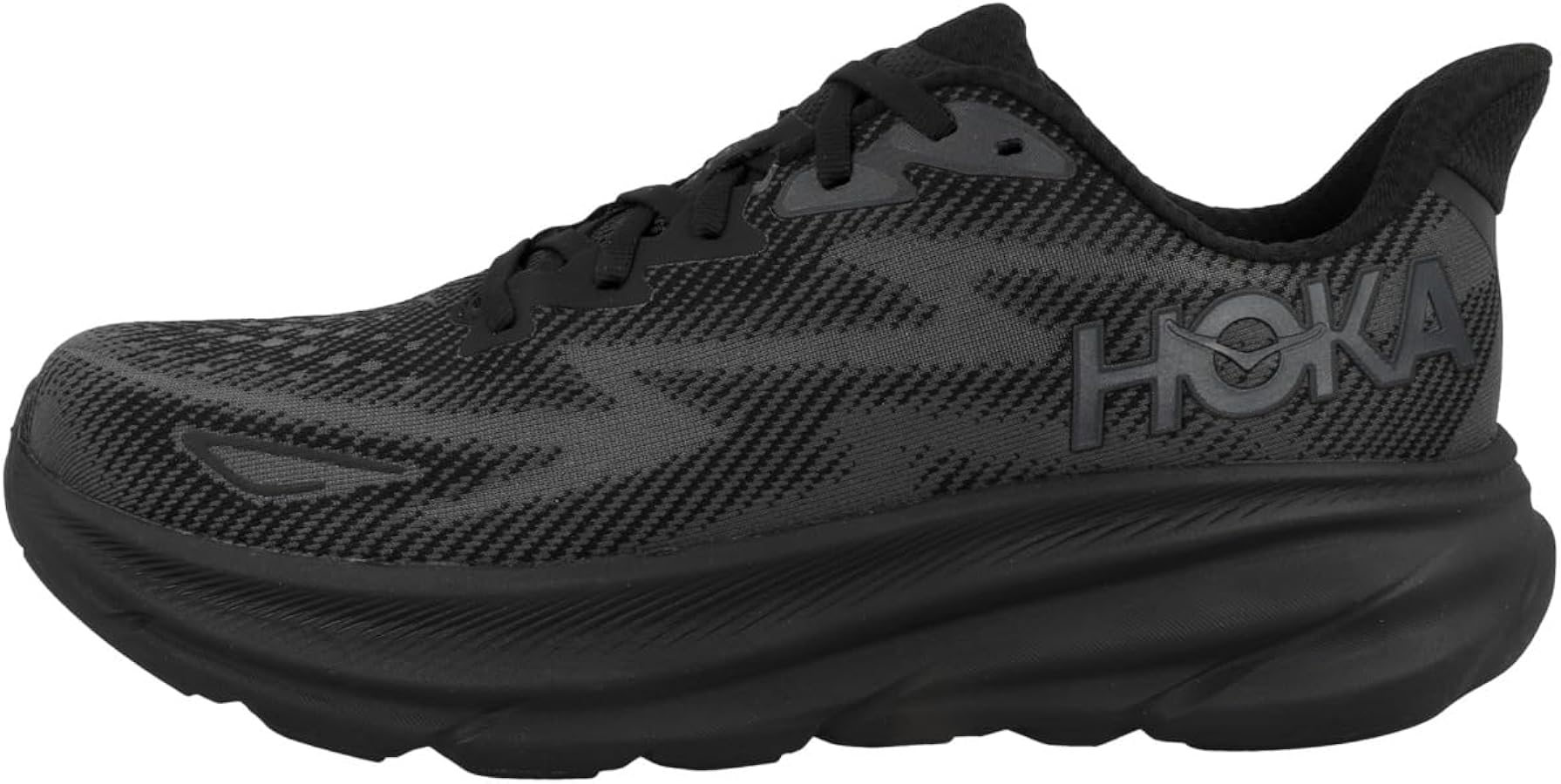 Amazon | HOKA ONE ONE(ホカ オネオネ) CLIFTON 9 BLACK / BLACK 27.0