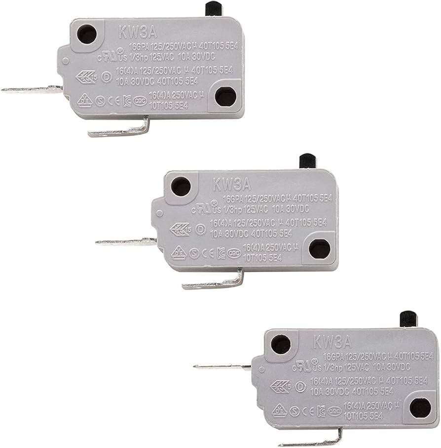 Amazon.com: SDTC Tech Microwave Oven Door Switch KW3A 16A 125V