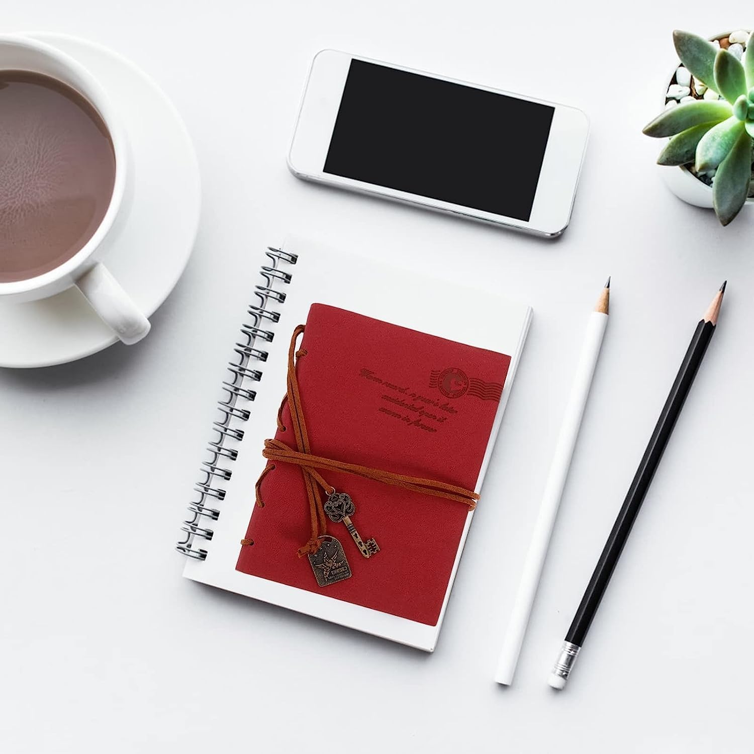 Amazon.co.jp: 日記帳 アンティーク ノート メモ帳 ダイアリー