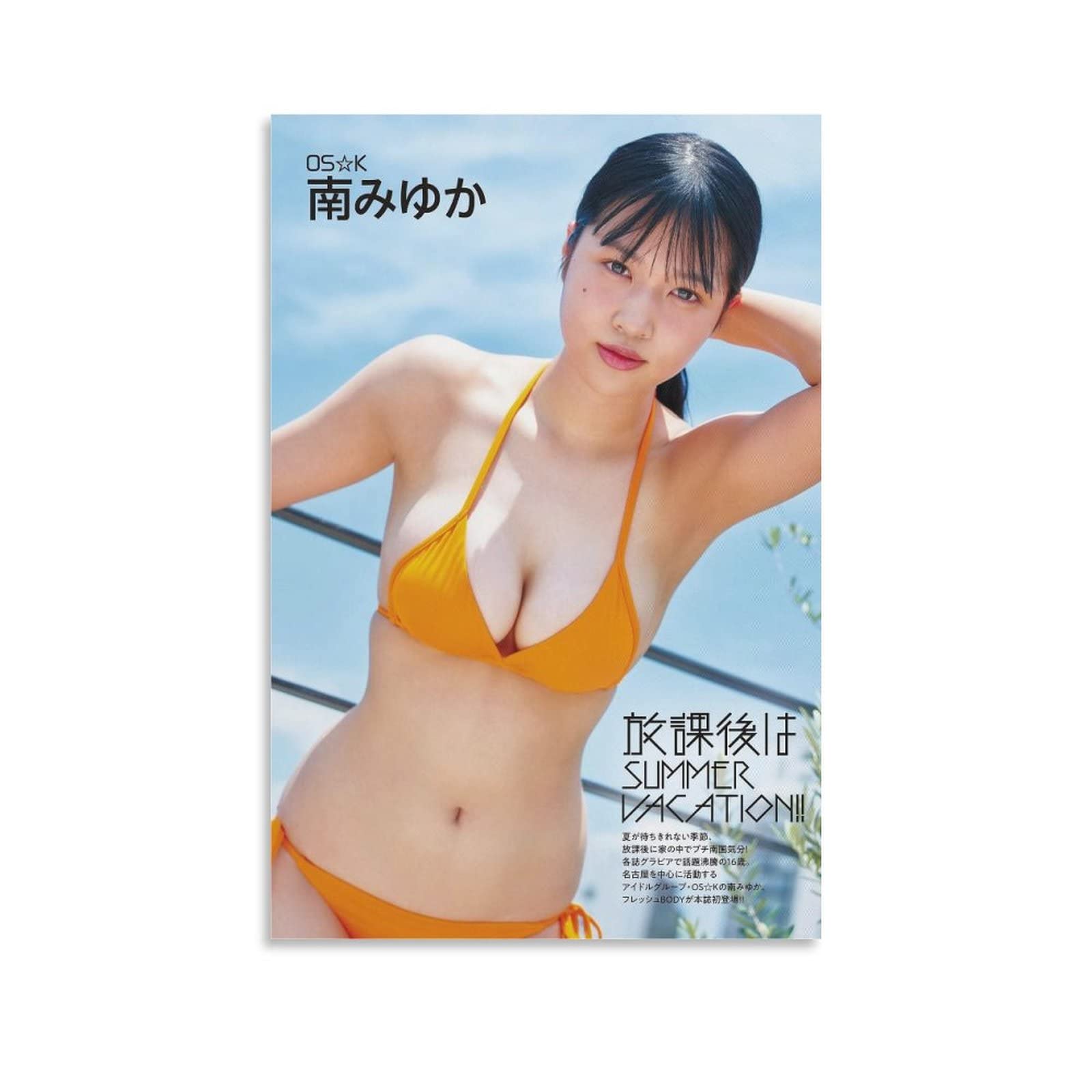 Amazon.co.jp: 南みゆかセクシービキニ写真ポスターアートパネル