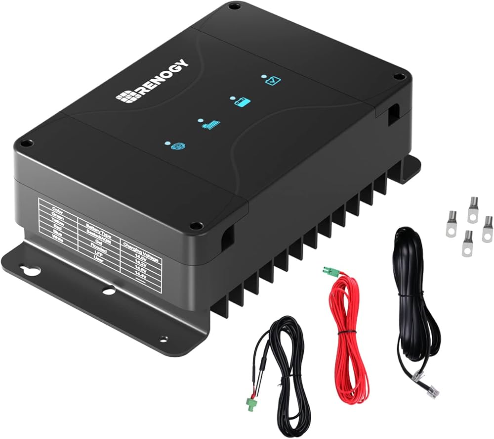 Amazon.com: Renogy 12V 50A DC to DC Battery Charger with MPPT, On