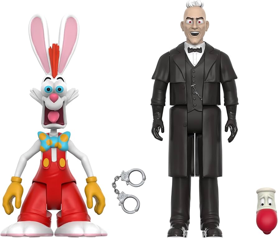 ロジャーラビット super7 ReACTION フィギュア コンプリートセット