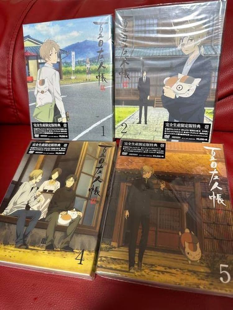 Amazon.co.jp: 夏目友人帳 伍 DVD 完全生産限定特典 ニャンコ先生
