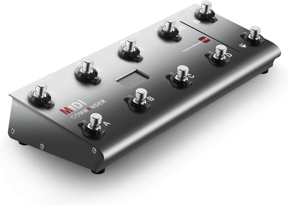 MeloAudio MIDI Commander Guitar Floor Multi-Effects Portable USB