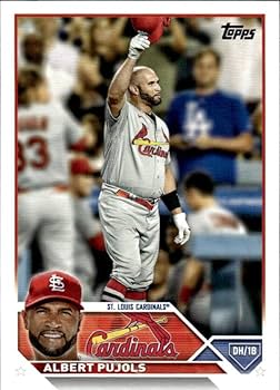 Amazon.com: 2023 TOPPS #5 ALBERT PUJOLS ST. LOUIS CARDINALS