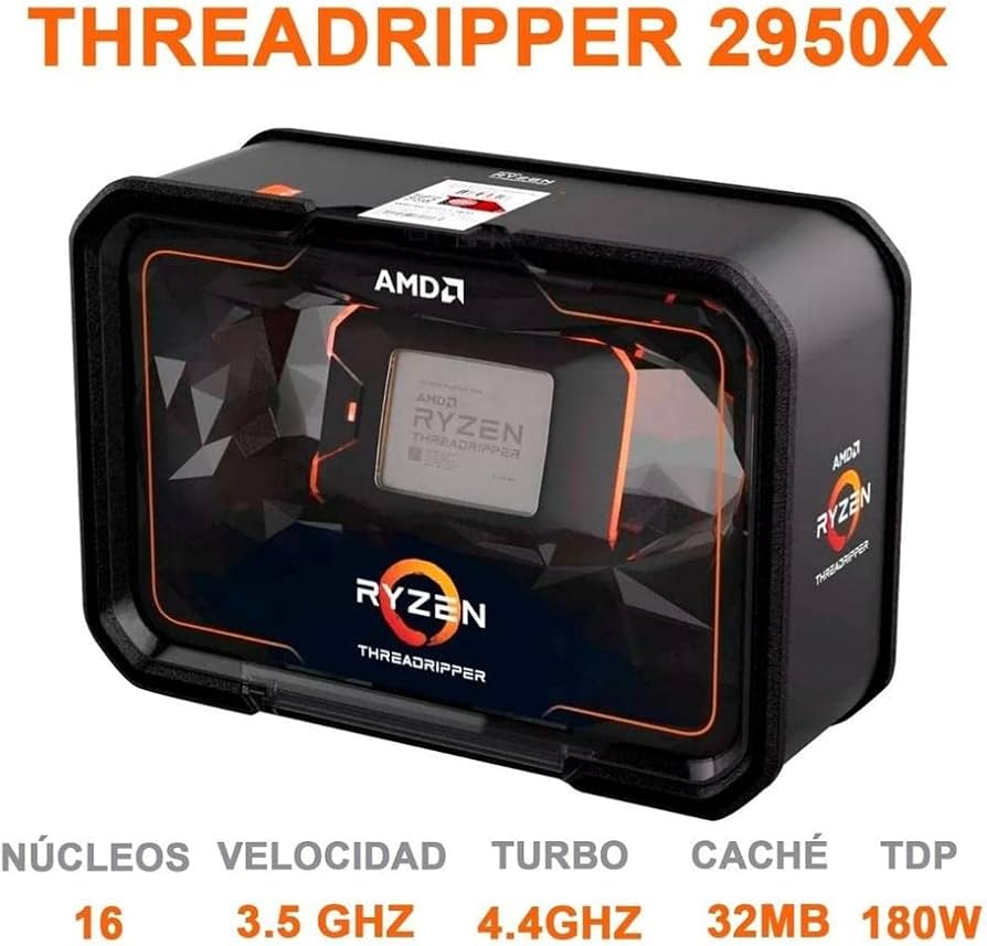 Amazon.com: AMD Ryzen Threadripper 2950X Processor (YD295XA8AFWOF