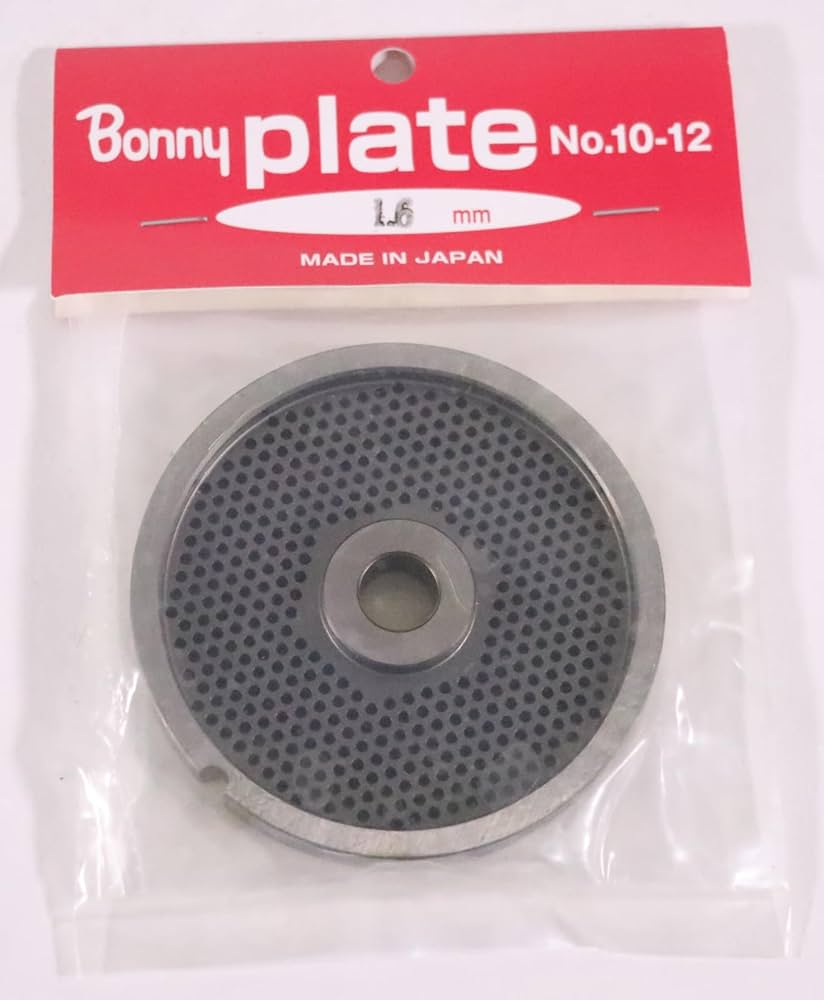 Amazon｜ボニー ボニー ミートミンサー No.10・12用 プレート 1.6mm