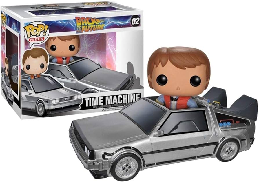 Amazon.com: Funko POP Movie (Vinyl): Back to The Future - Delorean