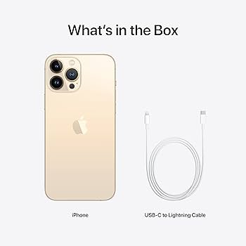 Amazon.com: Apple iPhone 13 Pro Max, 128GB, Gold - Unlocked