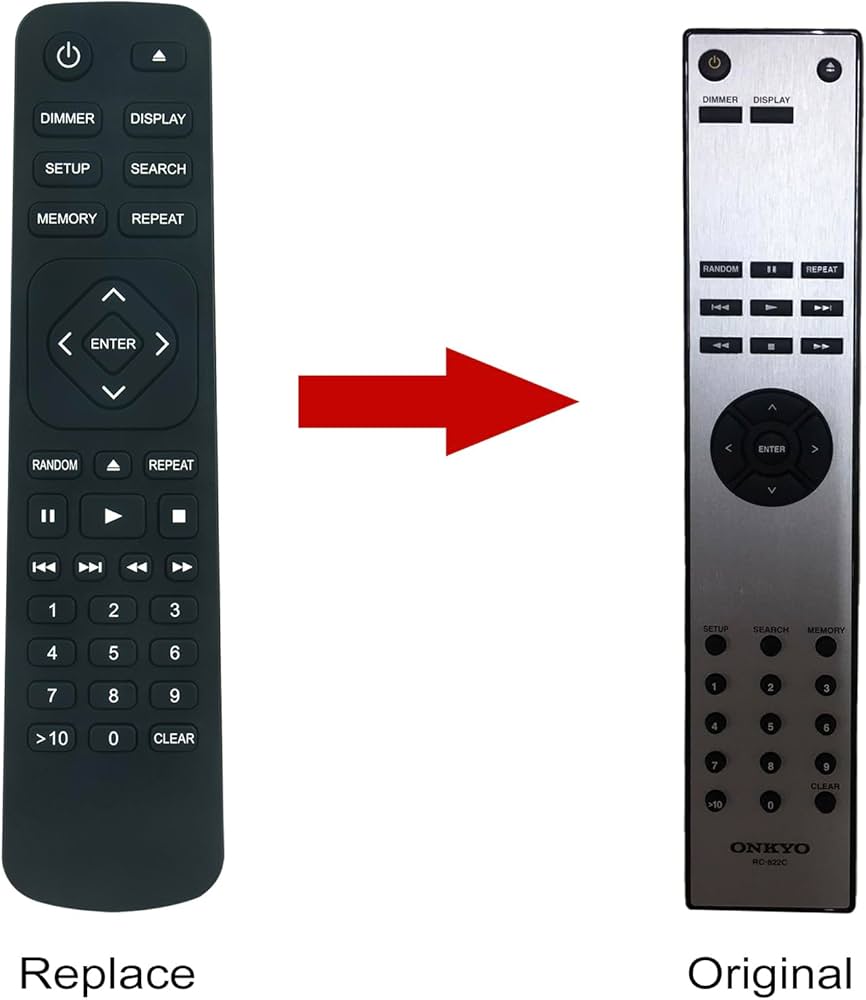 Amazon.com: ECONTROLLY RC-822C Remote Control Compatible with