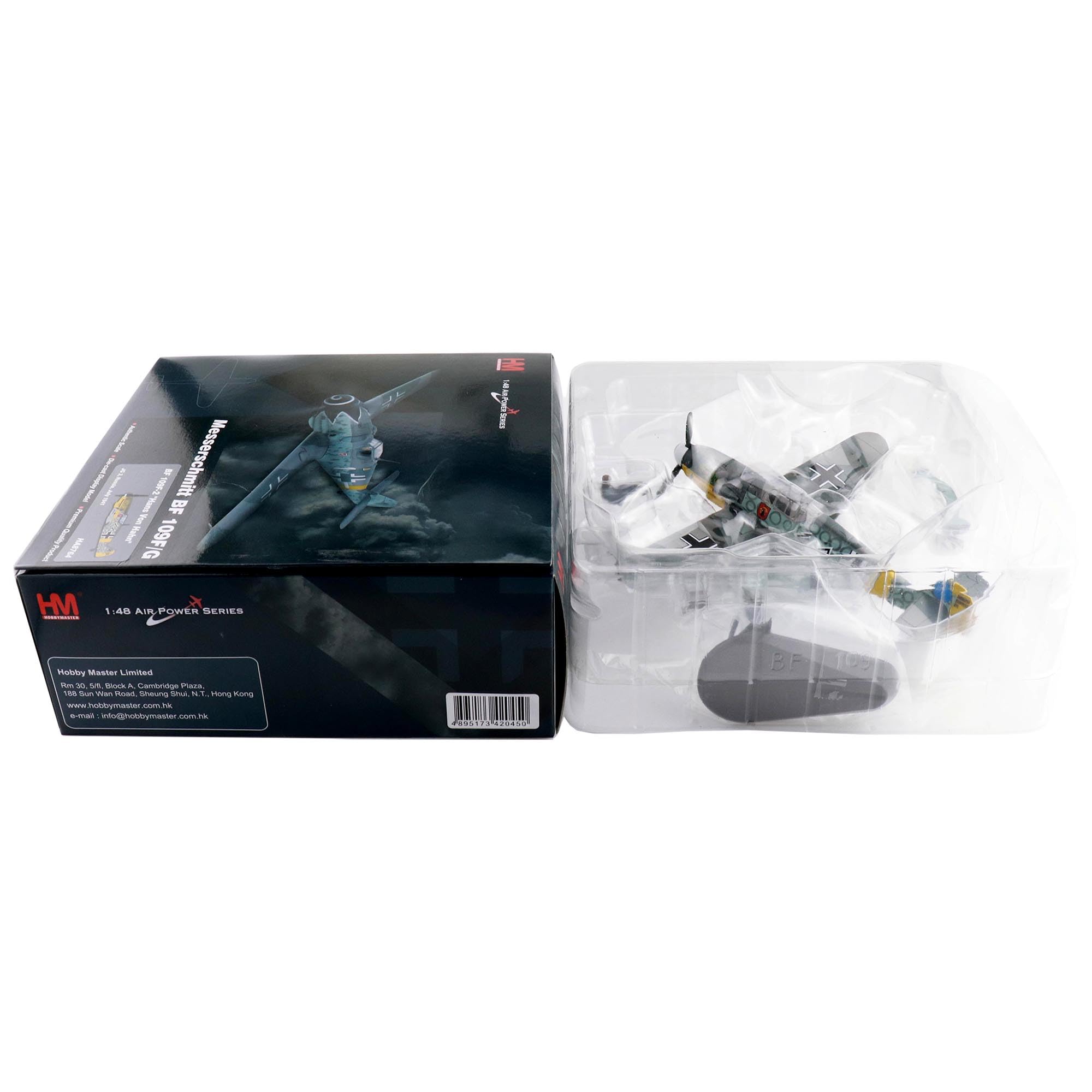 Amazon | HOBBY MASTER 1/48 メッサーシュミット Bf-109F-2 ドイツ空軍