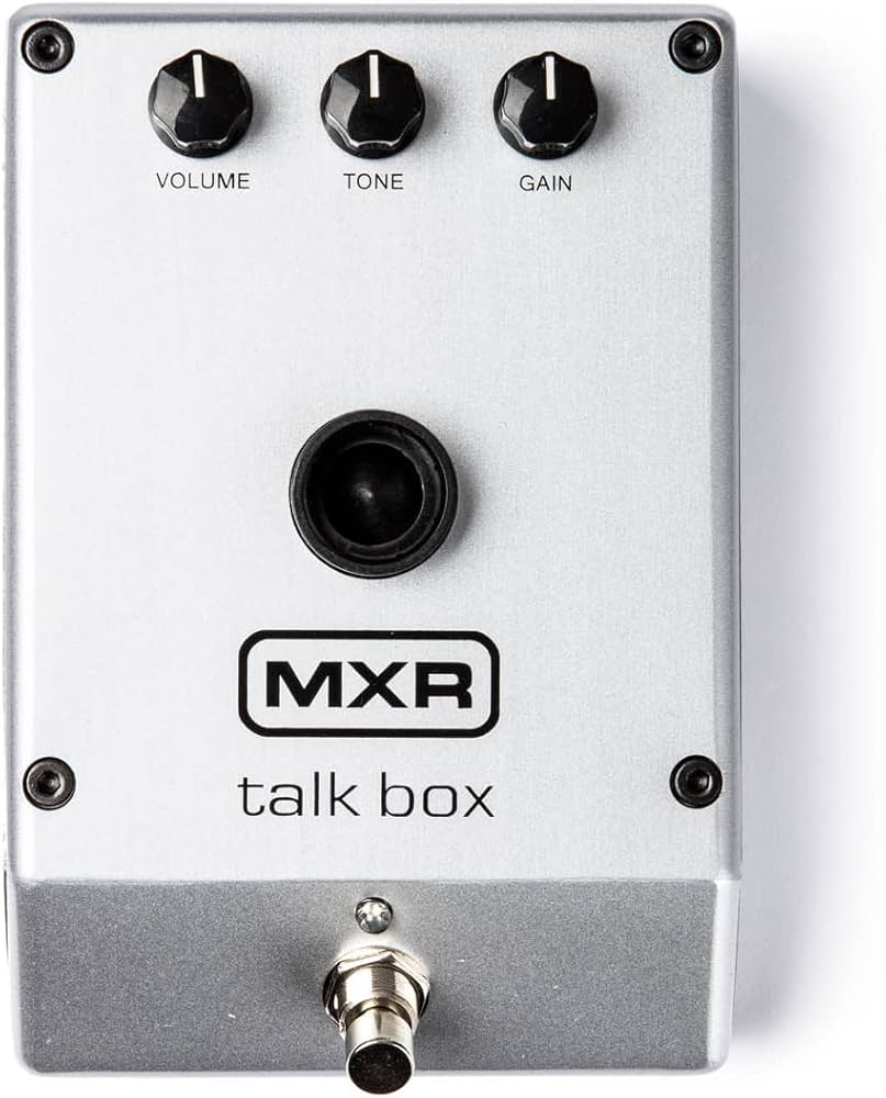 Amazon.com: MXR M222 TALK BOX Effects Pedal Voicebox for Guitar