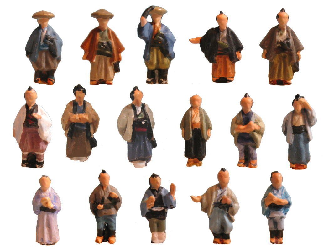 Amazon.co.jp: オーロラモデル 1/144~1/150 ジオラマ用フィギュア