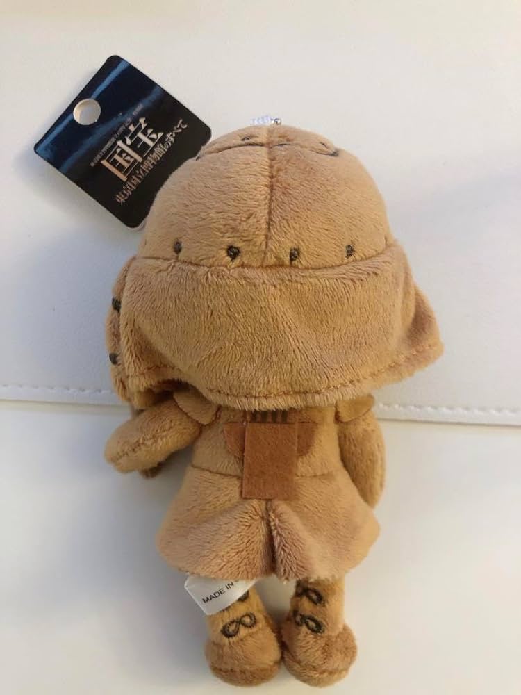 Amazon.co.jp: 東博 国宝展 埴輪 挂甲の武人 ぬいぐるみ キーチェーン