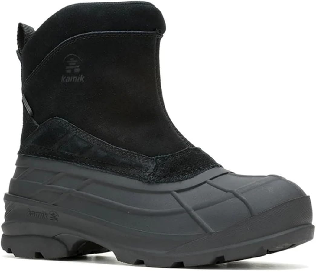 Amazon.com | Kamik Men Waterproof Winter Boots Side Zipper Warm