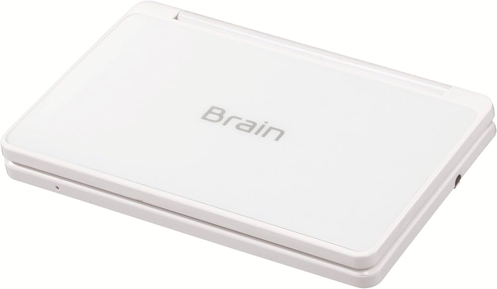 Amazon | SHARP カラー電子辞書Brain 中学生モデル ホワイト系 PW-SJ1