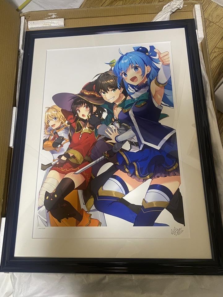 この素晴らしい世界に祝福を！17巻表紙 三嶋くろね アールビバン 版画