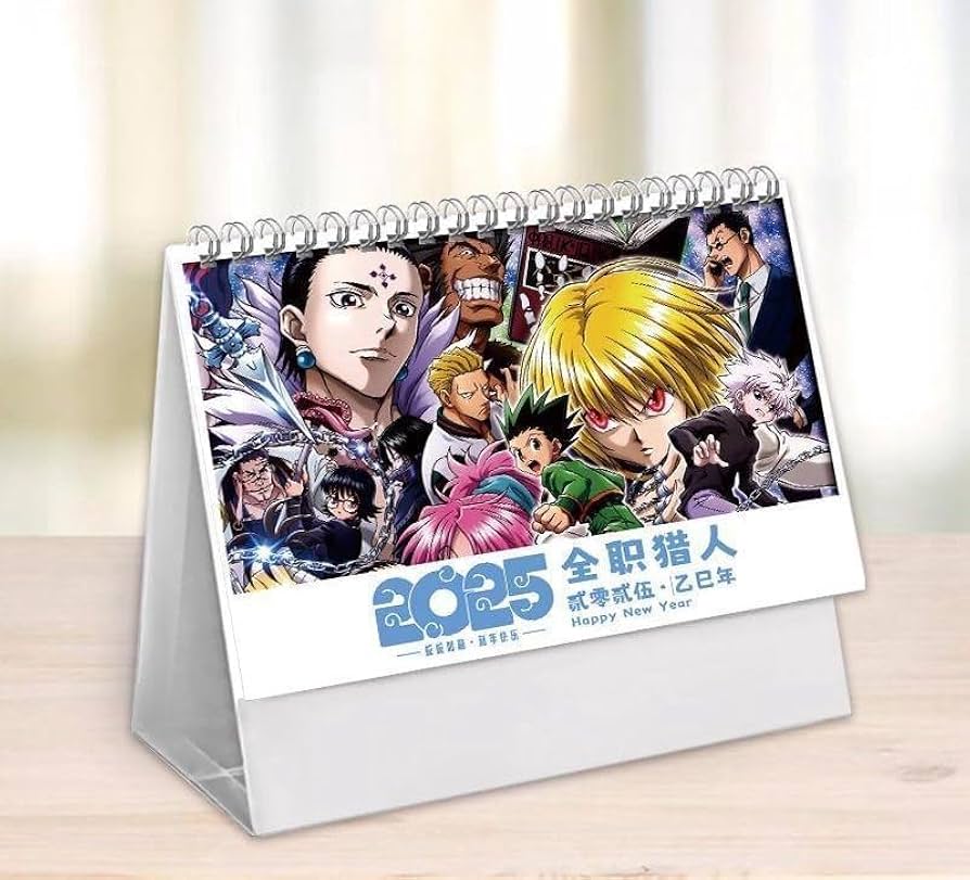 Amazon.co.jp: ハンター×ハンター 2025年 卓上カレンダー カレンダー