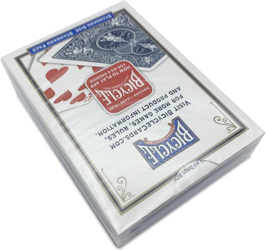 Amazon.co.jp: BICYCLE （ バイスクル ） トリック トランプ 青赤