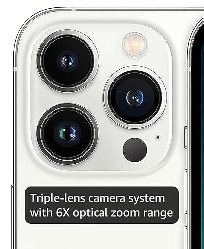 Amazon.com: Apple iPhone 13 Pro, 256GB, Silver - Unlocked (Renewed