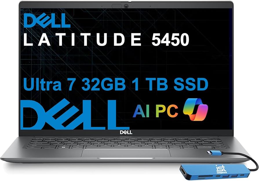Amazon.com: Dell Latitude 5450 5000 Business AI PC Laptop (14