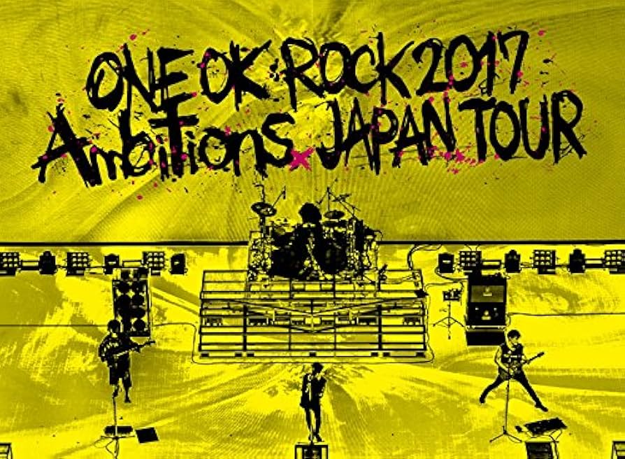 Amazon.com: LIVE Blu-ray 「ONE OK ROCK 2017 “Ambitions