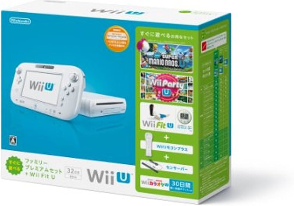 Amazon | Wii U すぐに遊べるファミリープレミアムセット+Wii Fit U