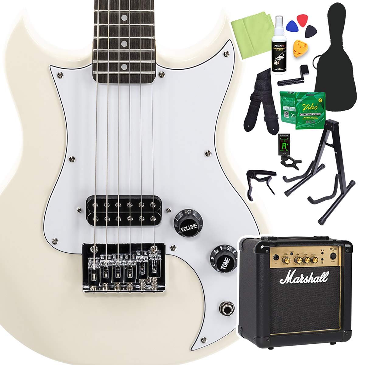 Amazon | VOX SDC-1 MINI WH (White) ミニエレキギター初心者14点