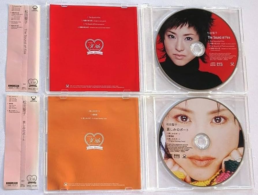 Amazon.co.jp: 【】松田聖子マキシ・シングルCD2枚[The Sound of Fire