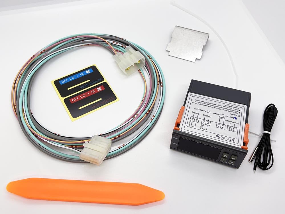 ハイエース リアヒーター移設 温度調整コントロールキット セミオート