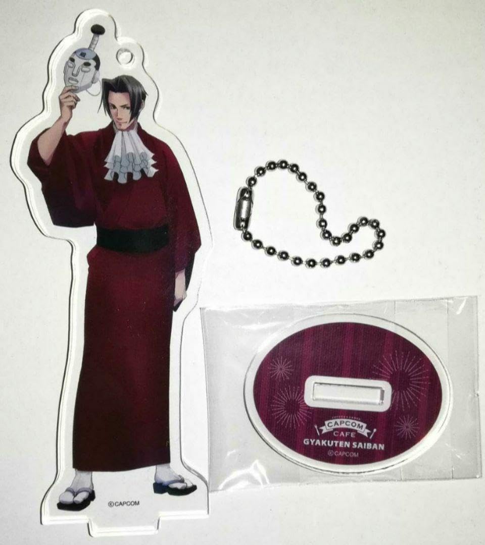 逆転裁判 御剣怜侍 アクリルスタンドキーホルダー ポストカード