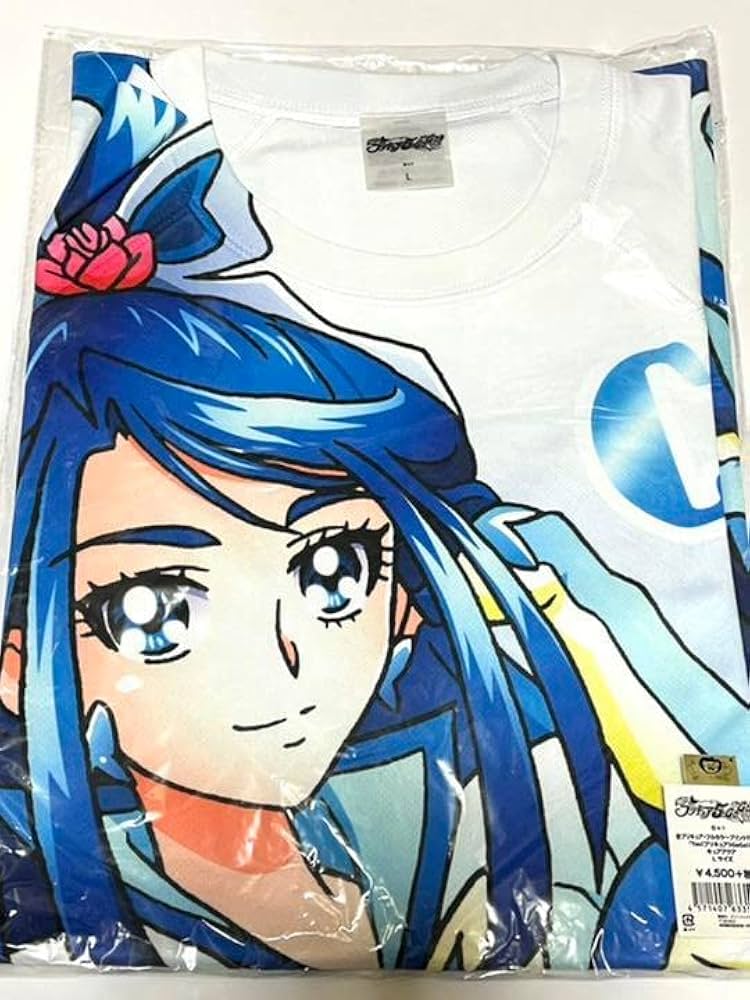 Amazon.co.jp: キュアアクア フルカラープリントTシャツ Yes