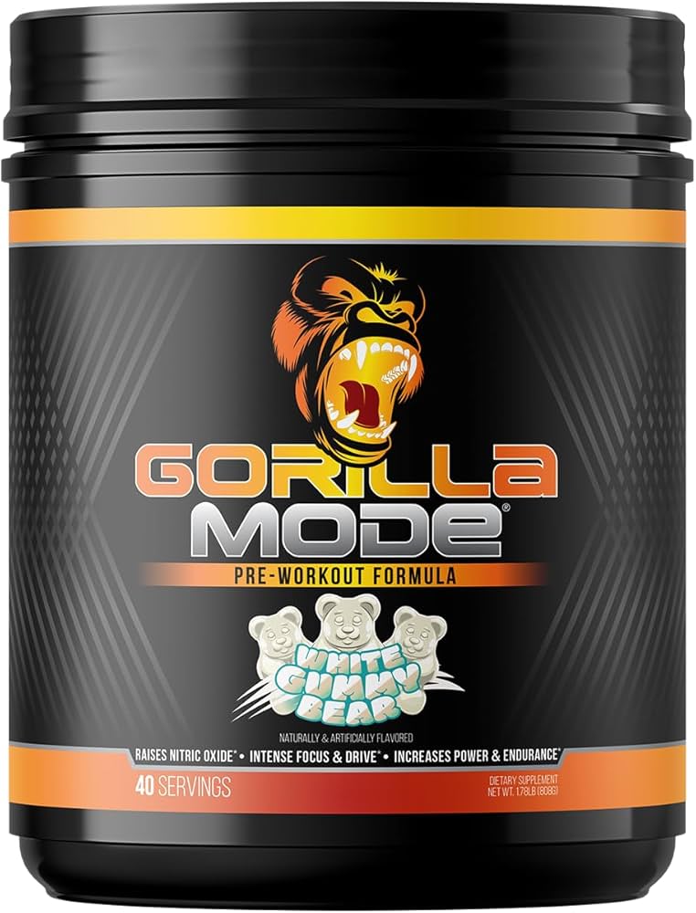Amazon.com: Gorilla Mind Pre Workout - Massive Pumps Laser Focus