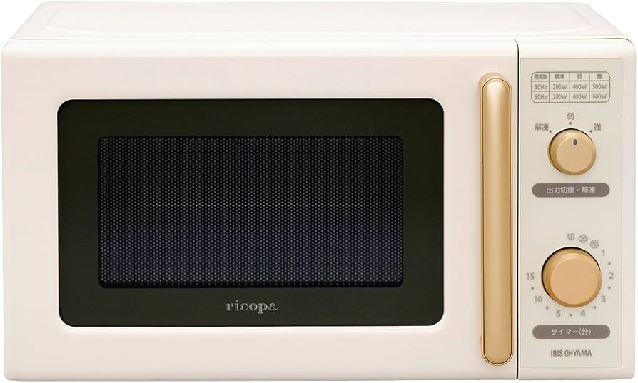 Amazon | 電子レンジ 17L ヘルツフリー 全国対応 ricopa デザイン