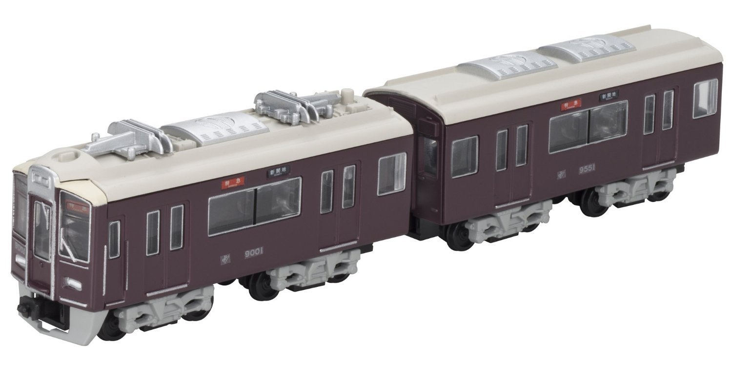 Amazon | Bトレインショーティー 阪急9000系 (先頭+中間 2両入り