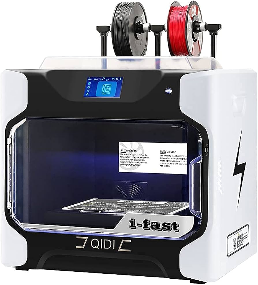 Amazon | QIDI TECH 3Dプリンター i Fast WiFi デュアル・リニアレール