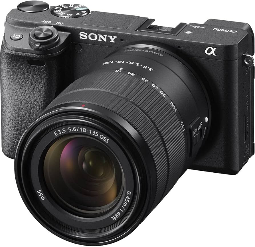 Amazon.com : Sony a6400 Mirrorless Camera with 18-135mm Lens with