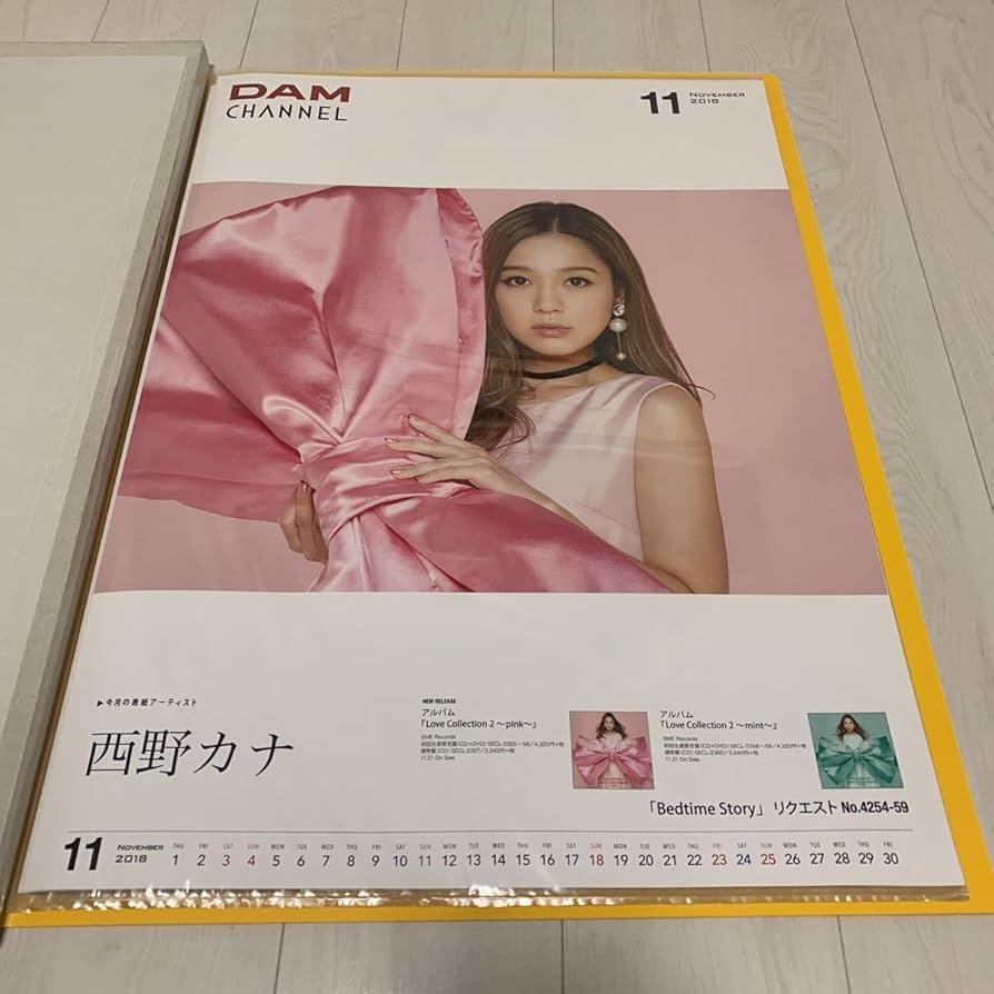 Amazon.co.jp: 西野カナ DAM LOVE collection2 ポスター B2サイズ