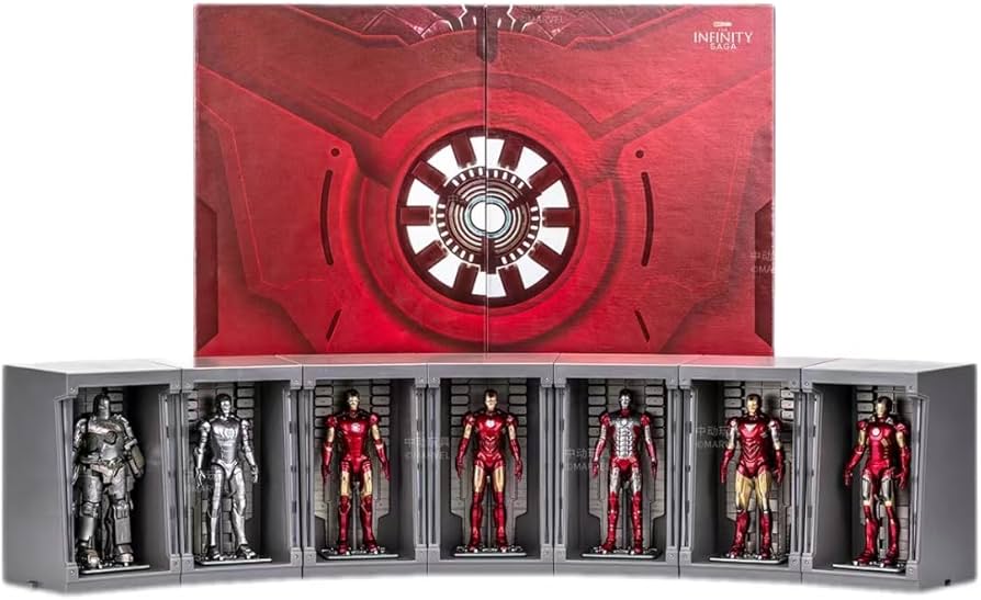 Amazon.co.jp: ZD TOYS マーベルスタジオ:アイアンマン 7体セット
