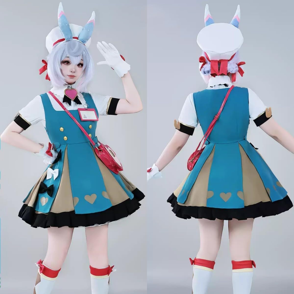 Amazon.co.jp: 原神 げんしん シグウィン Sigewinne コスプレ衣装 フル