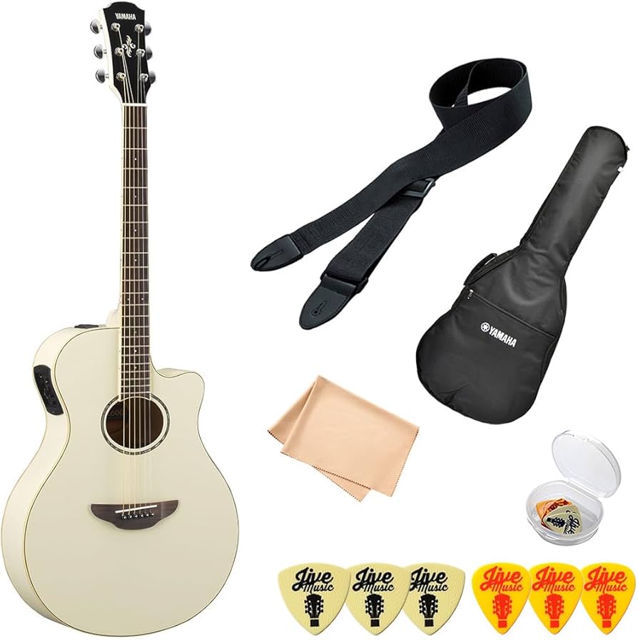 Yamaha FX600 ホワイトアコースティックギター Yamaha FX600 ホワイト